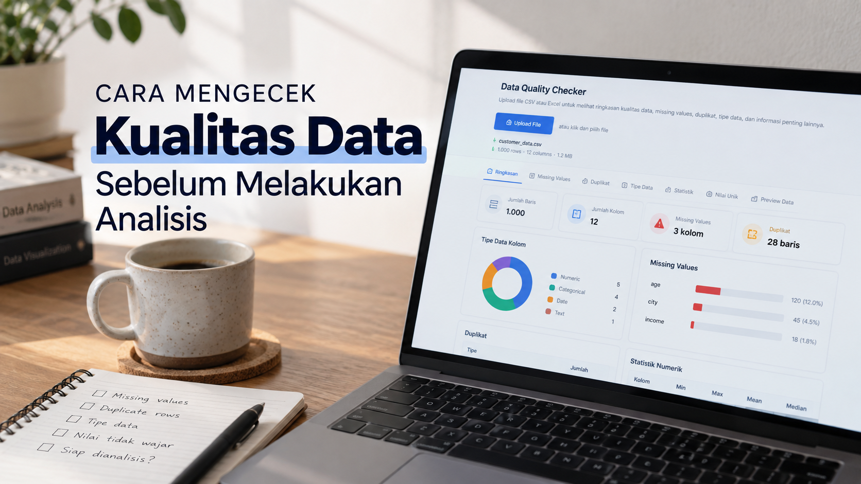 Cara Mengecek Kualitas Data Sebelum Melakukan Analisis